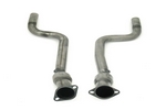 2 1/2” Mid-Pipes with Cats Stainless Steel